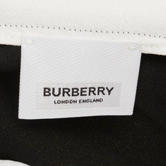 バーバリー ドレス キャミソールワンピース サイズ:4 ブラック イエロー ホワイト レーヨン レディース BURBERRY 【中古】