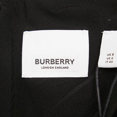 バーバリー 花 フラワー モチーフ ドレス キャミソールワンピース サイズ:8 ブラック マルチカラー シルク レディース BURBERRY 【中古】