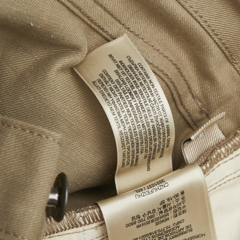 バーバリー パンツ チノパン サイズ：W32 L32 ベージュ コットン メンズ BURBERRY 【中古】
