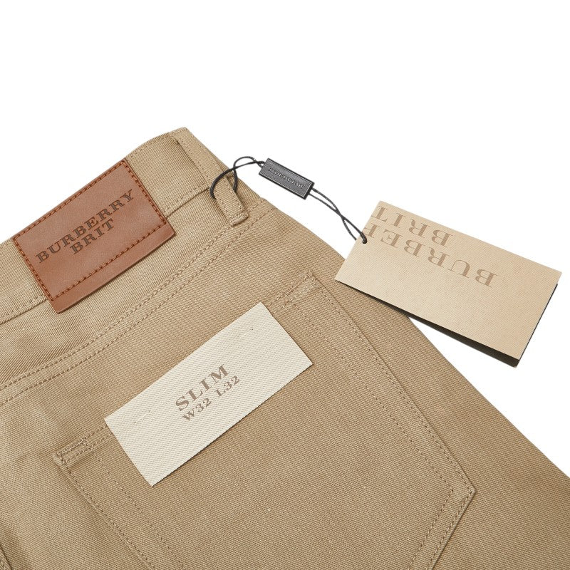 バーバリー パンツ チノパン サイズ：W32 L32 ベージュ コットン メンズ BURBERRY 【中古】