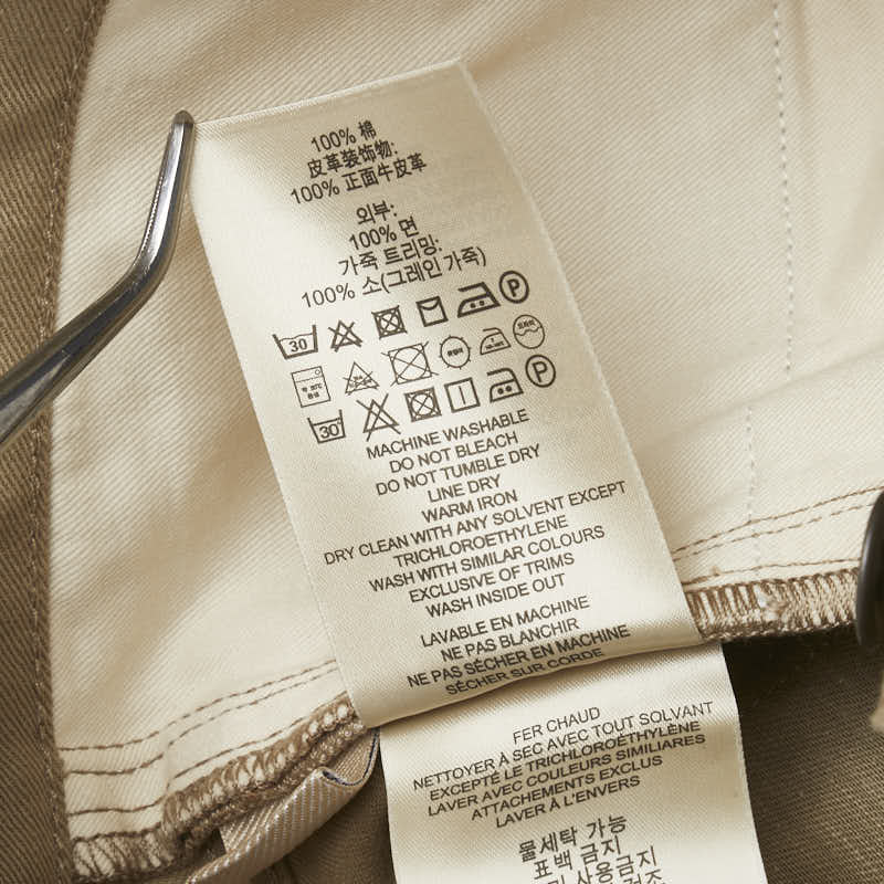 バーバリー パンツ チノパン サイズ：W32 L32 ベージュ コットン メンズ BURBERRY 【中古】