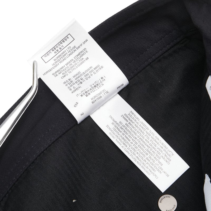 バーバリー パンツ サイズ：54 ブラック コットン ポリアミド メンズ BURBERRY 【中古】