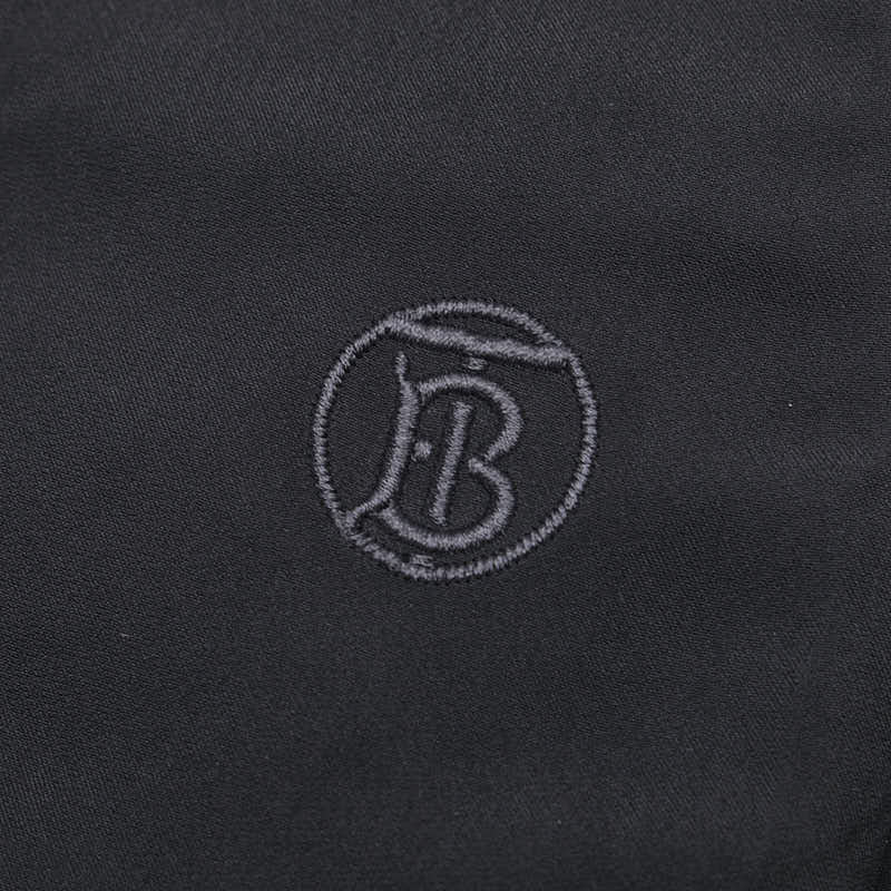 バーバリー TBロゴ パンツ サイズ：38 ブラック ビスコース レディース BURBERRY 【中古】