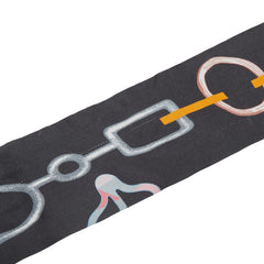 エルメス ツイリー Do Re Boucles ドゥ レ ブックル スカーフ ブラック マルチカラー シルク レディース HERMES 【中古】