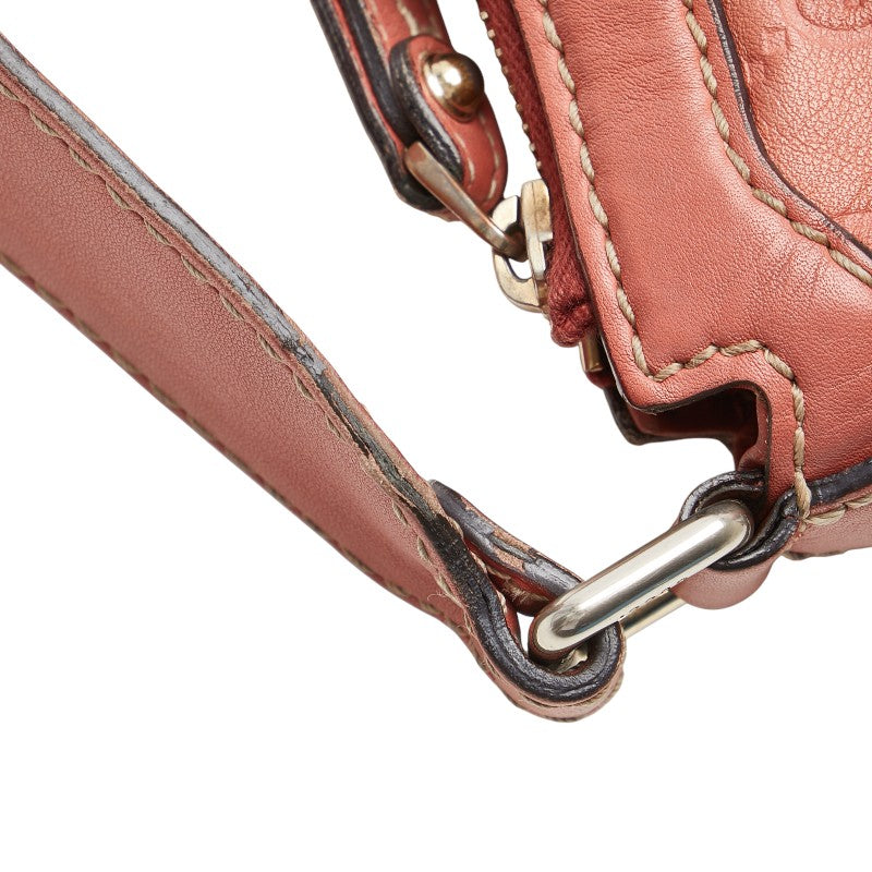 グッチ スーキー グッチシマ ワンショルダーバッグ ハンドバッグ 232955 ピンク レザー レディース GUCCI 【中古】