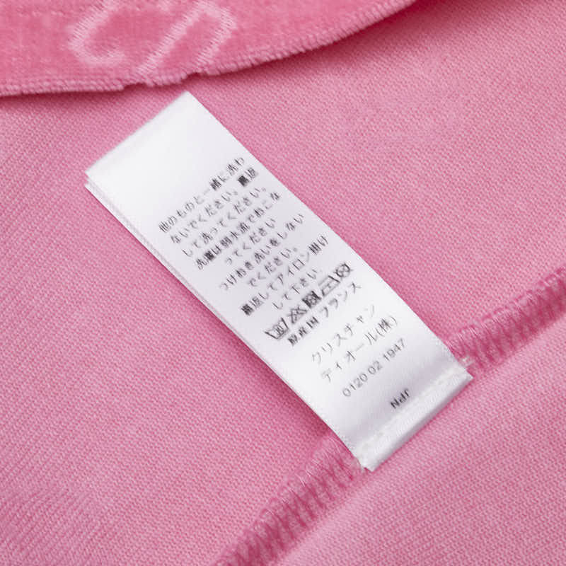 ディオール CDロゴ キッズ ワンピース サイズ:10 ピンク コットン レディース Dior 【中古】