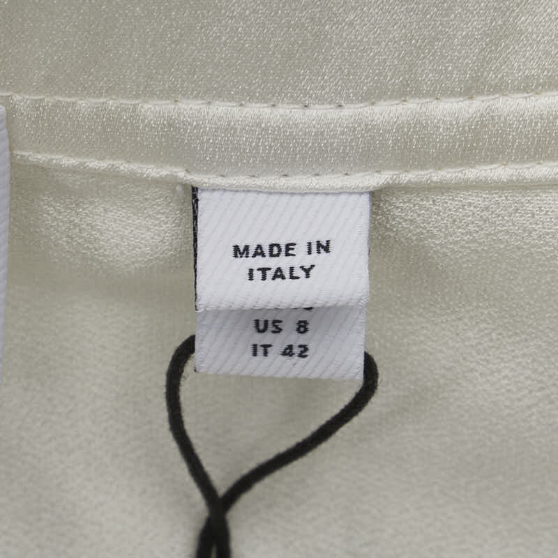 バーバリー 総柄 スカート フレアスカート サイズ：42 ホワイト マルチカラー ビスコース レディース BURBERRY 【中古】