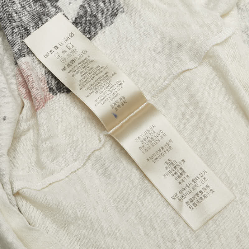 バーバリー ニット サマーニット サイズ：M ベージュ マルチカラー リネン メンズ BURBERRY 【中古】