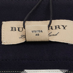 バーバリー スカート サイズ：42 ネイビー レッド ビスコース レディース BURBERRY 【中古】