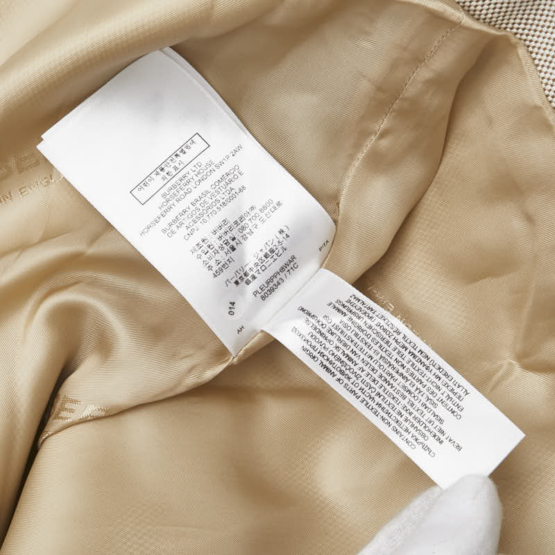 バーバリー スカート フレアスカート サイズ：38 ベージュ ブラウン コットン レディース BURBERRY 【中古】