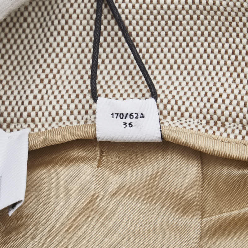 バーバリー スカート フレアスカート サイズ：38 ベージュ ブラウン コットン レディース BURBERRY 【中古】