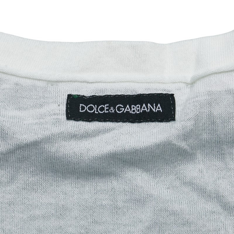 ドルチェアンドガッバーナ GIMNASIO Tシャツ サイズ:46 グリーン マルチカラー コットン メンズ DOLCE&GABBANA 【中古】