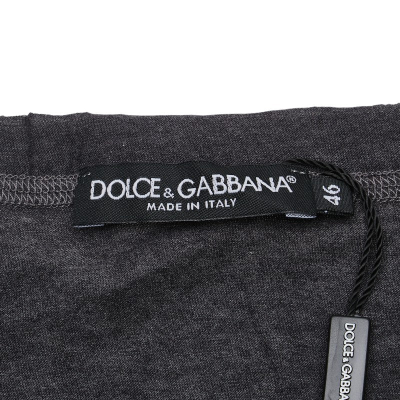 ドルチェアンドガッバーナ 聖母マリア Tシャツ サイズ:46 グレー コットン メンズ DOLCE&GABBANA 【中古】