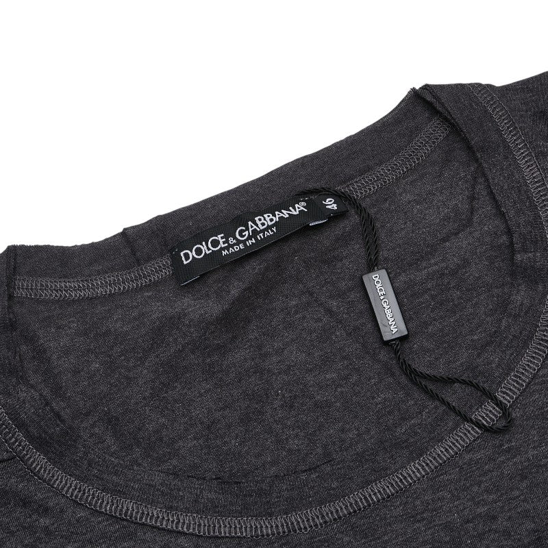ドルチェアンドガッバーナ 聖母マリア Tシャツ サイズ:46 グレー コットン メンズ DOLCE&GABBANA 【中古】