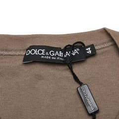 ドルチェアンドガッバーナ スティーブ マックイーン Tシャツ サイズ:44 ブラウン コットン メンズ DOLCE&GABBANA 【中古】