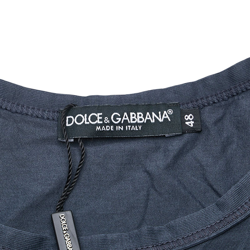 ドルチェアンドガッバーナ タンクトップ サイズ:48 ダークグレー コットン メンズ DOLCE&GABBANA 【中古】