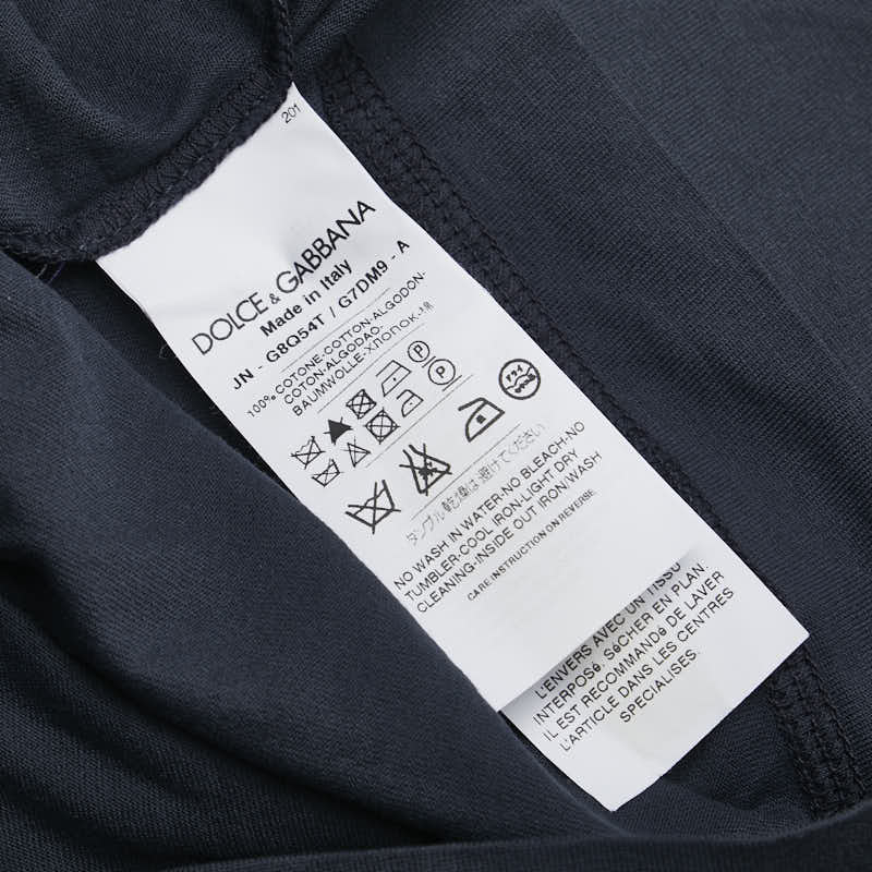ドルチェアンドガッバーナ タンクトップ サイズ:48 ダークグレー コットン メンズ DOLCE&GABBANA 【中古】