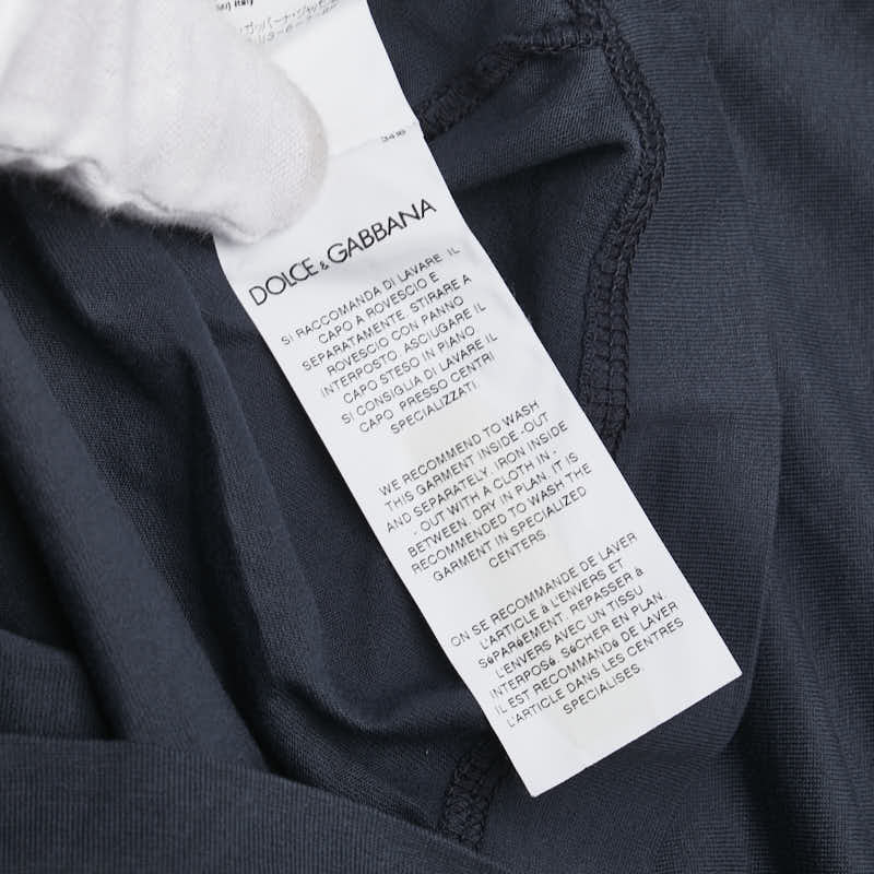 ドルチェアンドガッバーナ タンクトップ サイズ:48 ダークグレー コットン メンズ DOLCE&GABBANA 【中古】