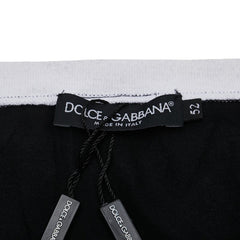 ドルチェアンドガッバーナ タンクトップ サイズ：52 ブラック グレー コットン レディース DOLCE&GABBANA 【中古】