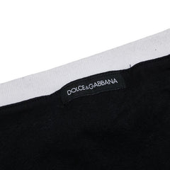 ドルチェアンドガッバーナ タンクトップ サイズ：52 ブラック グレー コットン レディース DOLCE&GABBANA 【中古】