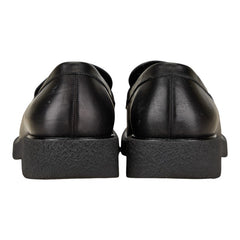 グッチ ジャッキー ホースビット ローファー サイズ:9D ブラック レザー メンズ GUCCI 【中古】