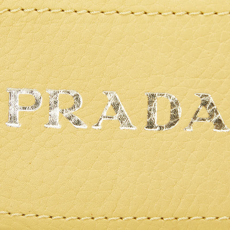 プラダ ドライビングシューズ サイズ：35 イエロー レザー レディース PRADA 【中古】
