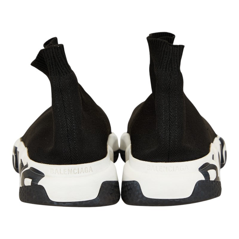 バレンシアガ スピードトレーナー スニーカー サイズ：27 ブラック ファブリック メンズ BALENCIAGA 【中古】