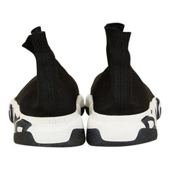 バレンシアガ スピードトレーナー スニーカー サイズ：27 ブラック ファブリック メンズ BALENCIAGA 【中古】