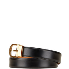 ルイ ヴィトン サンチュール クラシック ベルト M6883U ブラック ゴールド レザー メッキ メンズ LOUIS VUITTON 【中古】