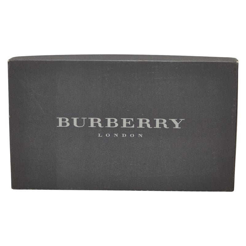 バーバリー Uチップ ドレスシューズ サイズ:25 1/2 ブラック レザー メンズ BURBERRY 【中古】