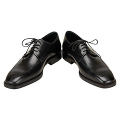 バーバリー Uチップ ドレスシューズ サイズ:25 1/2 ブラック レザー メンズ BURBERRY 【中古】