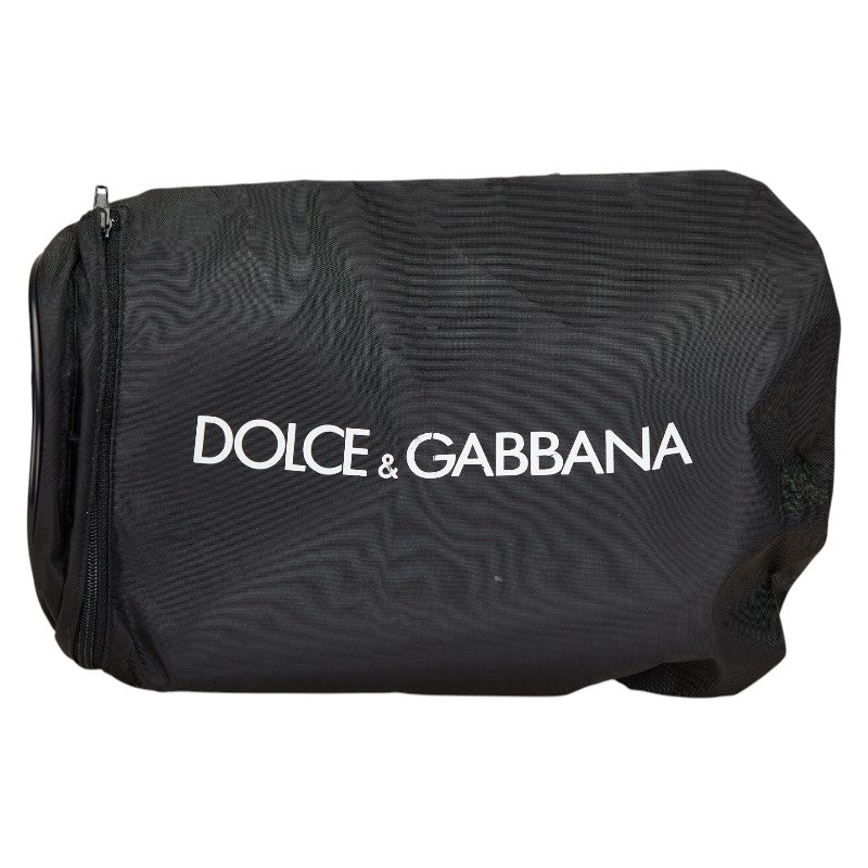 ドルチェアンドガッバーナ 総柄 シューズ スリッポン サイズ：7.5 ベージュブラウン キャンバス メンズ DOLCE&GABBANA 【中古】