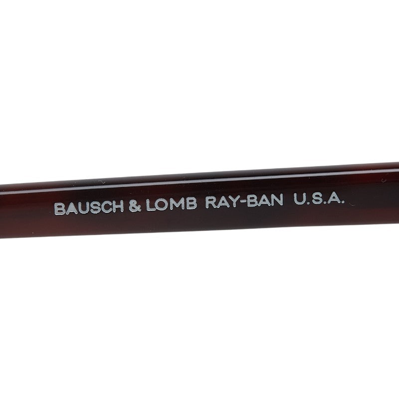 レイバン BAUSCH & LOMB ボシュロム サングラス ブラウン ゴールド プラスチック メンズ Ray-Ban 【中古】
