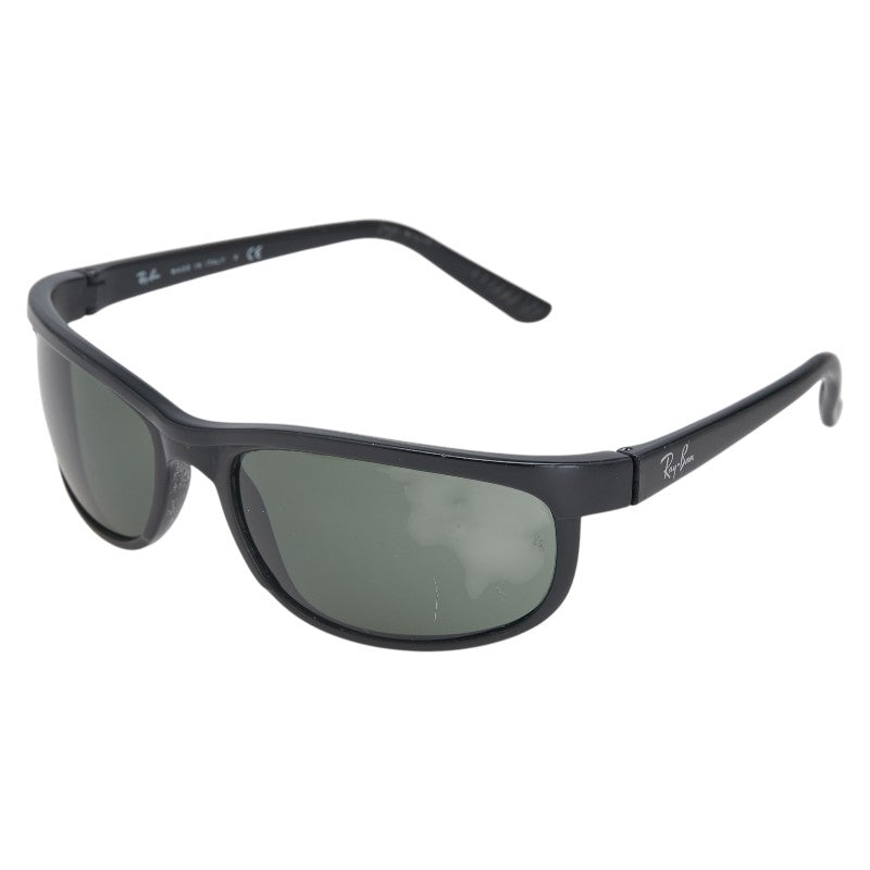 レイバン ロゴ サングラス RB2027 ブラック プラスチック レディース Ray-Ban 【中古】