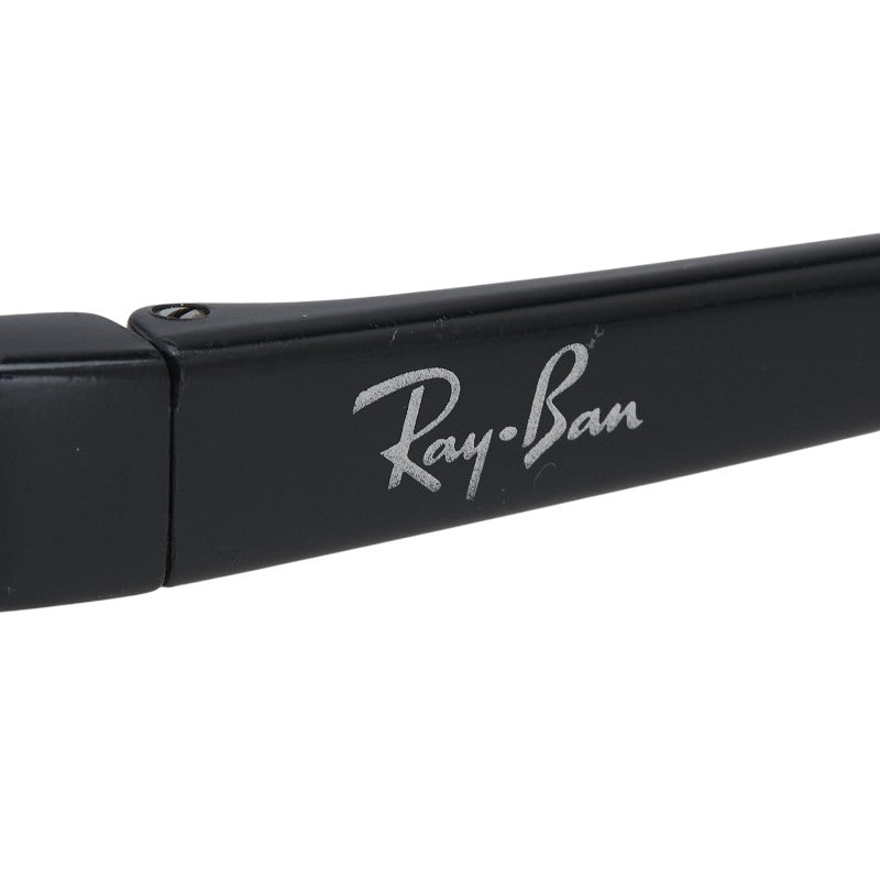 レイバン ロゴ サングラス RB2027 ブラック プラスチック レディース Ray-Ban 【中古】
