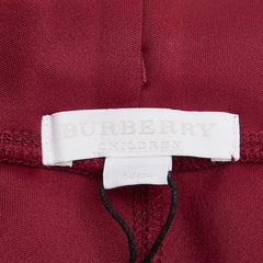 バーバリー ホース パンツ サイズ：12Y 152cm レッド ポリアミド レディース BURBERRY 【中古】