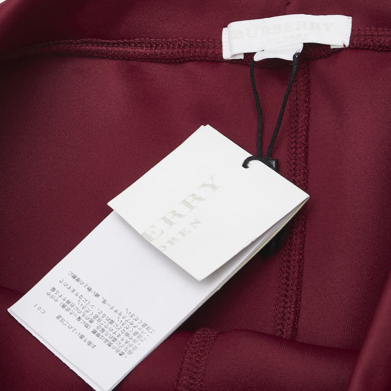 バーバリー ホース パンツ サイズ：12Y 152cm レッド ポリアミド レディース BURBERRY 【中古】