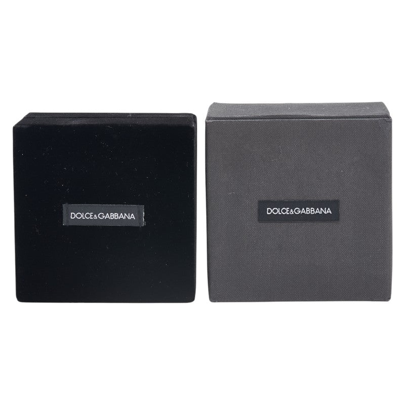 ドルチェアンドガッバーナ ハート モチーフ カフス ゴールド レッド メッキ レディース DOLCE&GABBANA 【中古】
