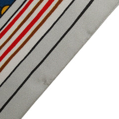 エルメス ツイリー Les Chiens Parisiens パリジャンの犬 スカーフ グレー マルチカラー レディース HERMES 【中古】