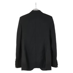 サンローラン スモーキングジャケット サイズ:36 ブラック ウール レディース SAINT LAURENT 【中古】