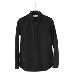 サンローラン ユニフォーム シャツ サイズ：38 636994 ブラック コットン レディース SAINT LAURENT 【中古】