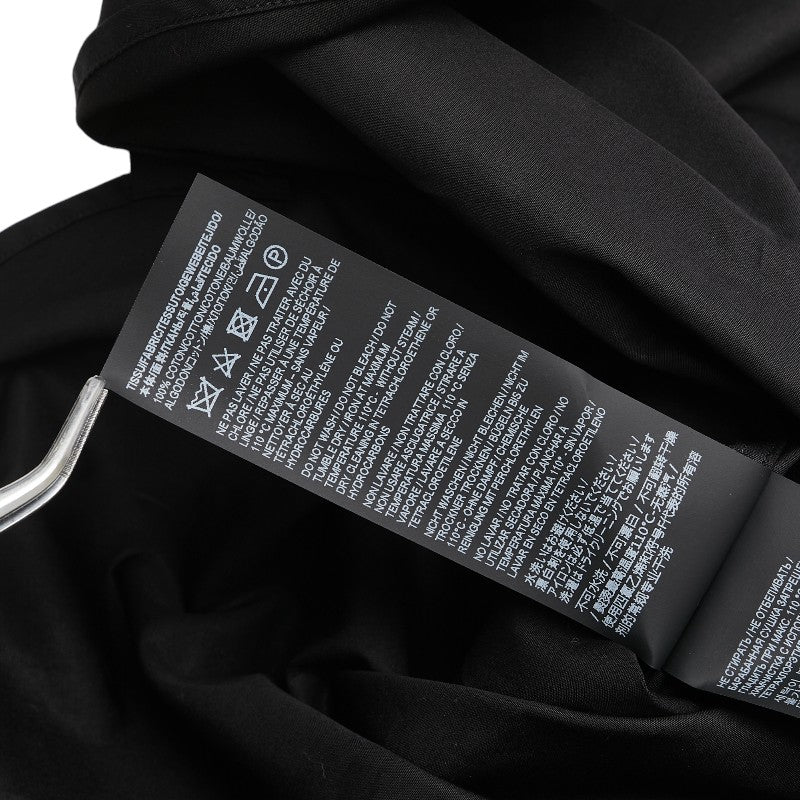 サンローラン ユニフォーム シャツ サイズ：38 636994 ブラック コットン レディース SAINT LAURENT 【中古】
