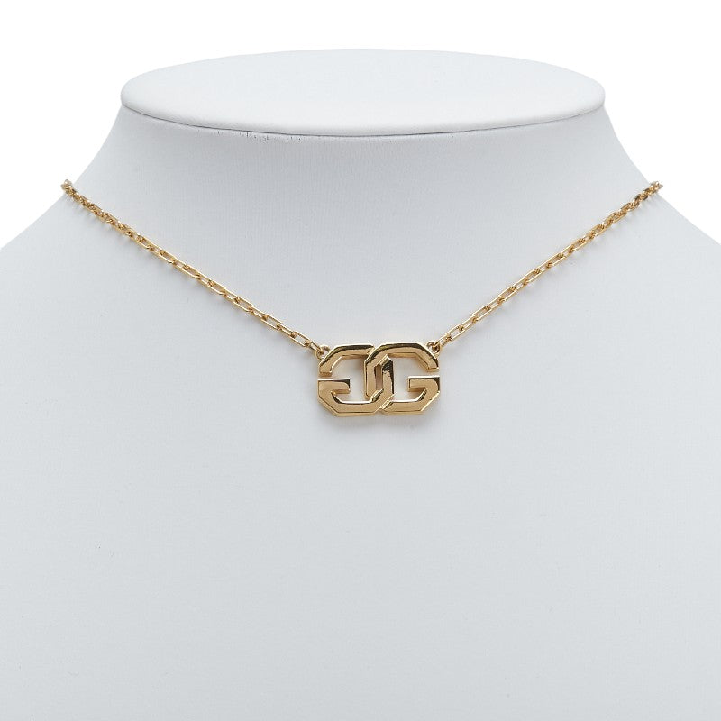 ジバンシー GGロゴ ネックレス ゴールド メッキ レディース Givenchy 【中古】