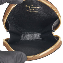 ルイ ヴィトン モノグラムリバース コインケース コインパース J02522 ブラウン PVC レディース LOUIS VUITTON 【中古】