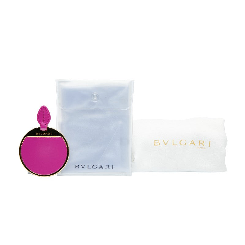ブルガリ セルペンティ フォーエバー チェーン ショルダーバッグ ピンク エナメル レディース BVLGARI 【中古】