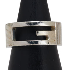 グッチ ブランデッドG リング 指輪 #8 SV925 シルバー メンズ GUCCI 【中古】