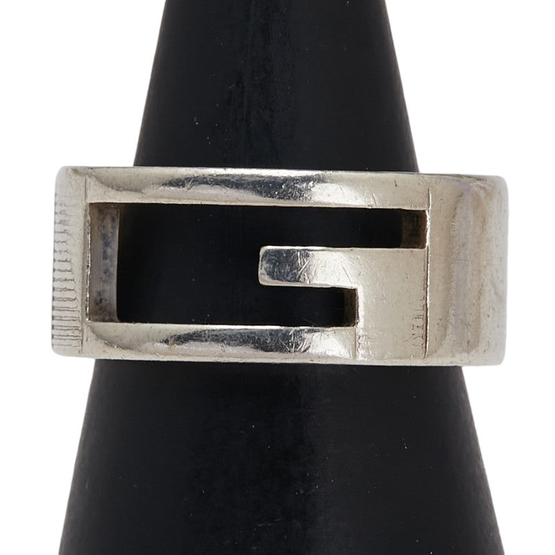 グッチ ブランデッドG リング 指輪 #9 SV925 シルバー レディース GUCCI 【中古】