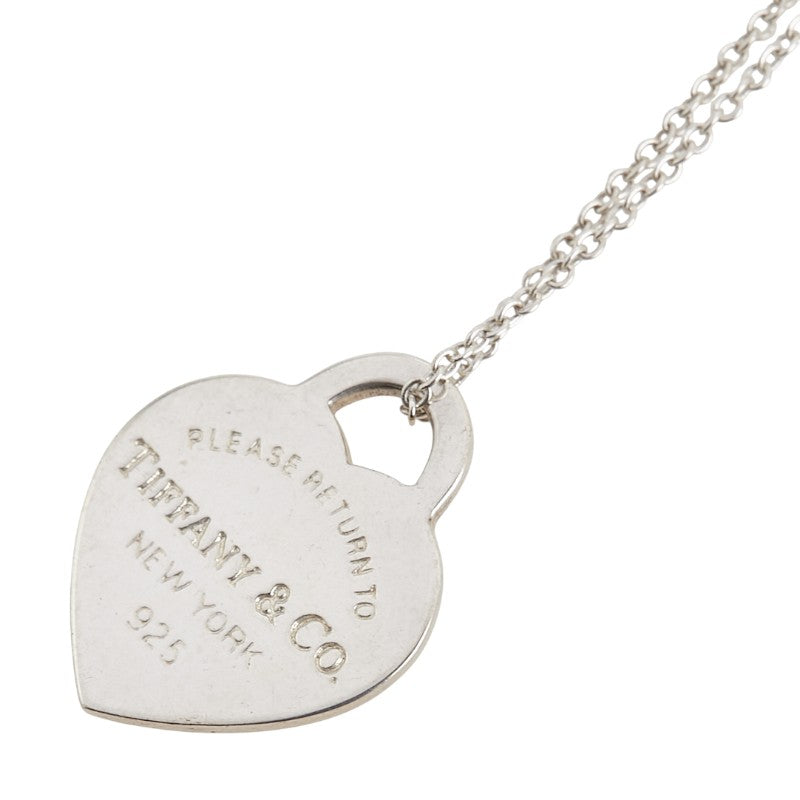 ティファニー リターン トゥ ティファニー ハートタグ ネックレス SV925 シルバー レディース TIFFANY&Co. 【中古】