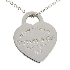 ティファニー リターン トゥ ティファニー ハートタグ ネックレス SV925 シルバー レディース TIFFANY&Co. 【中古】