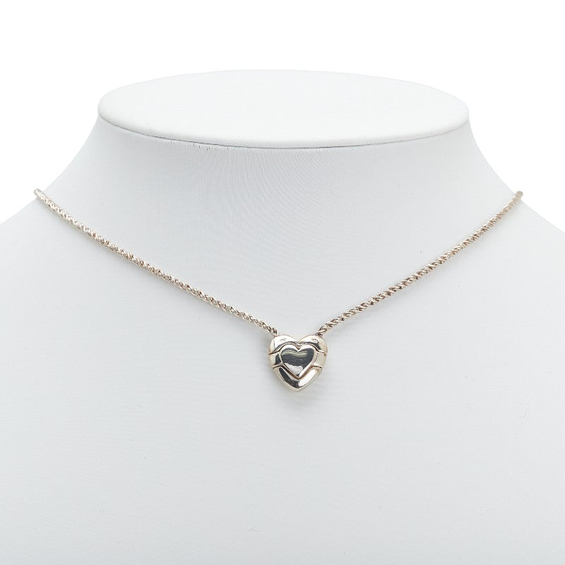 ティファニー パズル ハート ネックレス SV925 シルバー レディース TIFFANY&Co. 【中古】